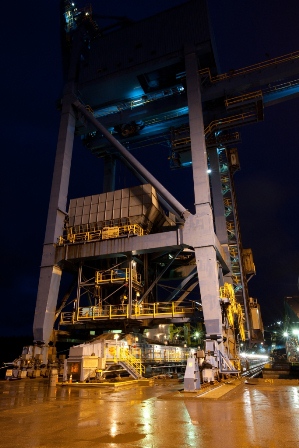 Planta de Kinder Morgan en Vancouver Wharves