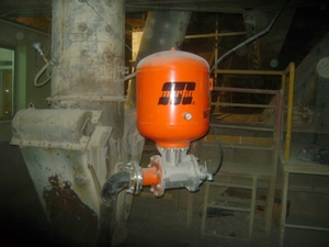 Air Cannon at Izmir Cimentas Plant