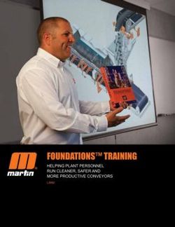 Informações sobre o treinamento Foundations™ 