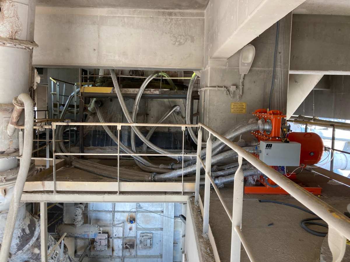 Martin Engineering Hava Şoku Sistemi