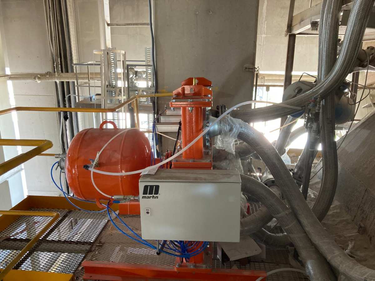 Martin Engineering Hava Şoku Sistemi